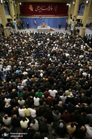 دیدار جمعی از مداحان و ذاکران اهل بیت(ع) با رهبر معظم انقلاب