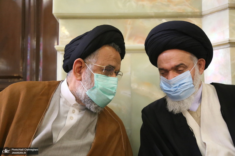 مراسم تشییع آیت الله مجتهد شبستری(ره) در قم