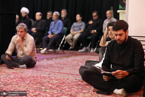 مراسم یادبود مادر همسر سپهبد شهید حسین سلامی