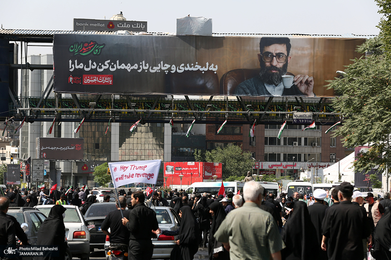 مراسم وداع با رهبر شهید انقلاب در مصلی تهران- 11