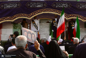 مراسم تشییع پیکرهای مطهر 84 شهید قهرمان ناوشکن دنا -1