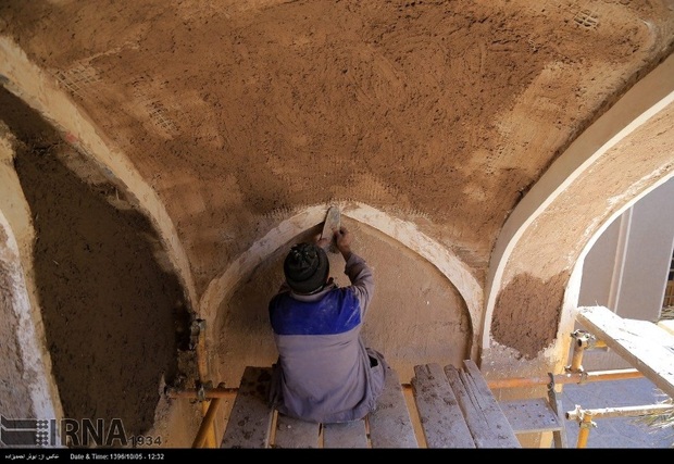 عملیات مرمت چهار بنای تاریخی در کرمان آغاز شد