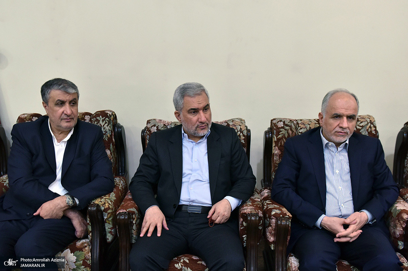 تجدید میثاق رئیس‌جمهور و اعضای دولت با آرمان‌های حضرت امام خمینی - 1