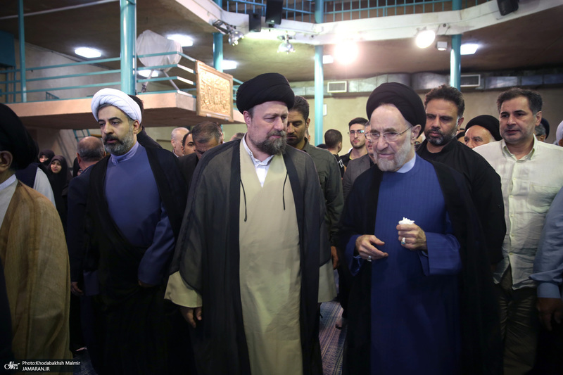 مراسم تشییع و اقامه نماز بر پیکر مرحوم جماعتی