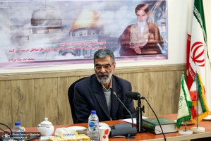 نشست خبری حمید انصاری پیرامون طرح شوم معامله قرن