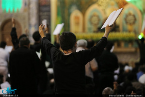 مراسم احیاء شب نوزدهم ماه مبارک رمضان در حرم مطهر حضرت معصومه(س)