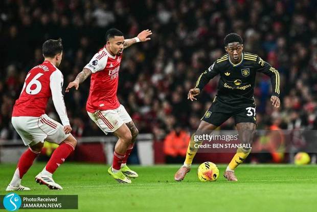 غافلگیری و باخت بدموقع آرسنال در خانه/ ادامه درخشش منچستریونایتد با کریک!+عکس