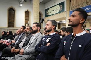 دیدار قهرمانان و مدال‌آوران ورزشی و المپیادهای علمی جهانی با رهبر معظم انقلاب