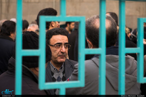 مراسم تشییع مرحوم علی اکبر معین فر