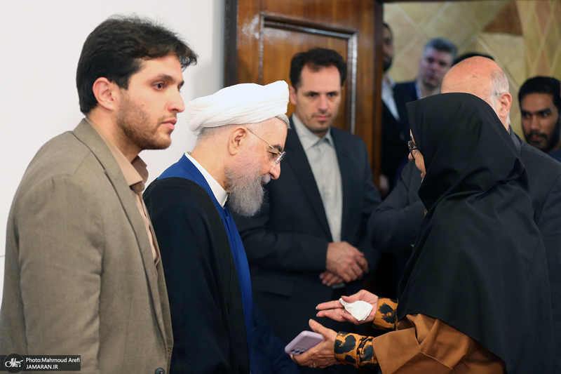 دیدار نوروزی سیاسیون با حسن روحانی