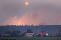 آتش‌ سوزی در انبار مهمات ارتش اوکراین