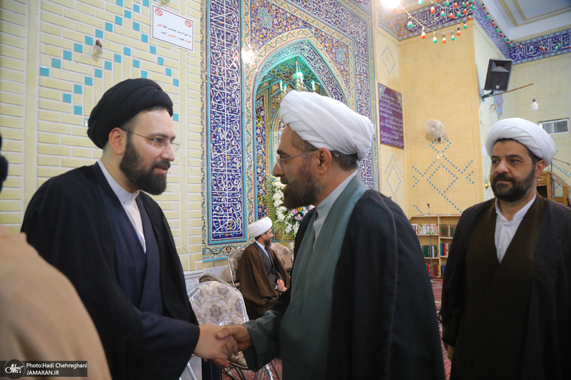 مراسم ختم مادر حجت الاسلام و المسلمین رسول جعفریان