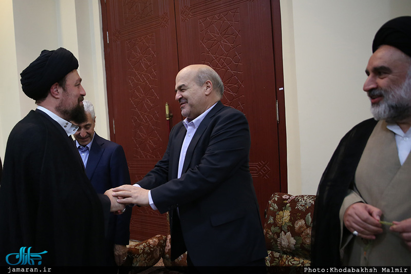 حاشیه تجدید میثاق رئیس جمهوری و هیات دولت با آرمان های حضرت امام(س)