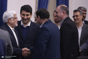 مراسم معاونان وزارت ارتباطات با حضور عارف