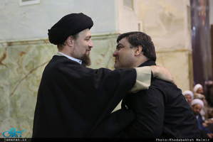 مراسم شب شهادت حضرت فاطمه زهرا(س) در حرم امام خمینی