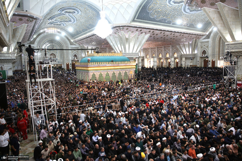 حضور شخصیت‌های سیاسی و مسئولان کشوری و لشکری در مراسم سالگرد ارتحال حضرت امام خمینی (س) -3