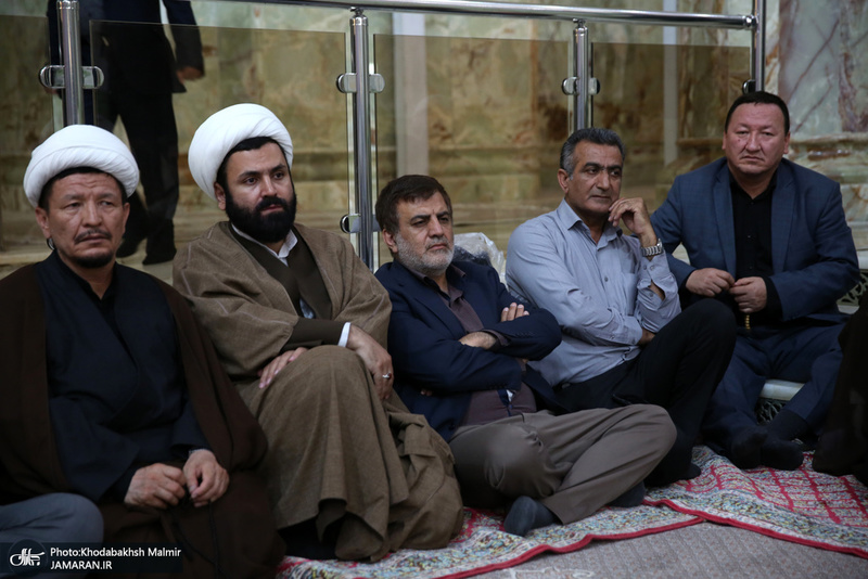 مراسم بزرگداشت ارتحال آیت الله العظمی محقق کابلی در حرم امام خمینی (س)