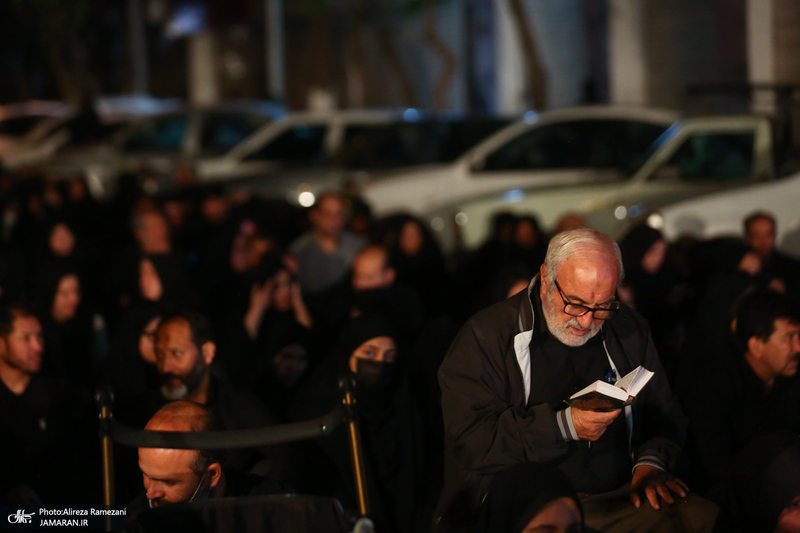 مراسم شب بیست و یکم ماه مبارک رمضان در حسینیه همدانیها