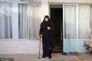 حضور رییس موسسه تنظیم و نشر آثار امام خمینی در گلزار شهدای خمین