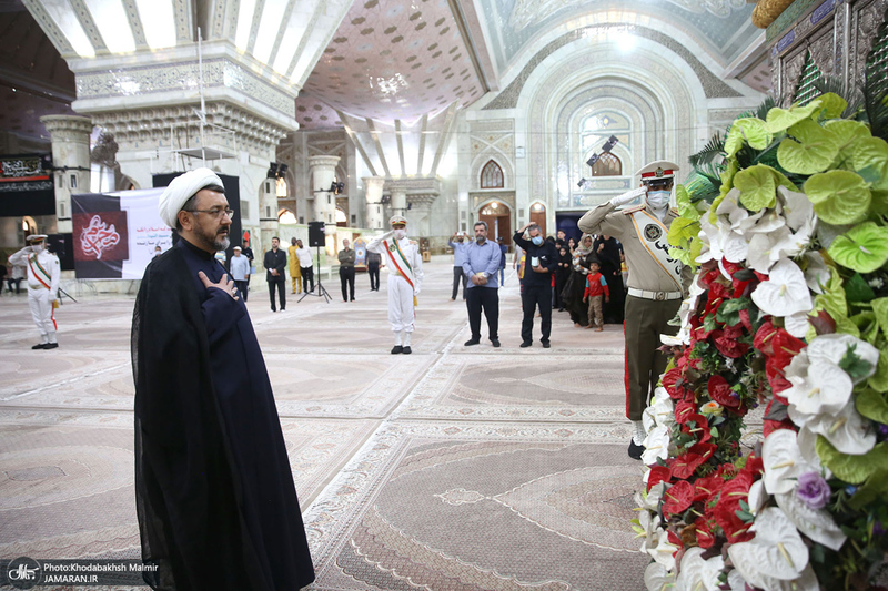 تجدید میثاق رئیس و کارکنان موسسه‎ تنظیم و نشر آثار امام خمینی با آرمان های بنیانگذار جمهوری اسلامی