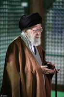 حضور رهبر معظم انقلاب در حرم مطهر حضرت امام خمینی