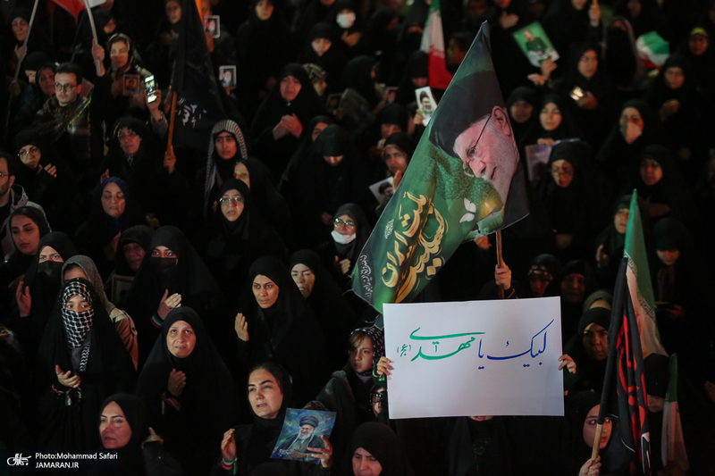 اجتماع حمایت از رزمندگان در مقابله با دشمن آمریکایی_صهیونیستی در پرند