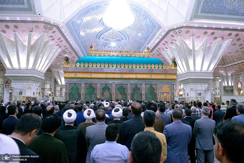 تجدید میثاق وزیر و مدیران جهاد کشاورزی با آرمان های حضرت امام (س)