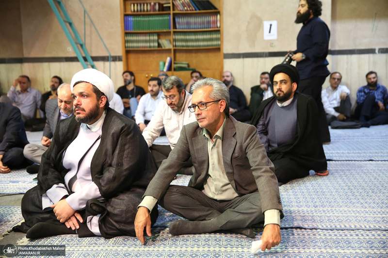 حضور مدیران فرهنگی شهرداری تهران در حسینیه جماران