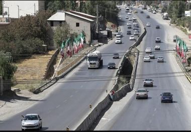 جاده قدیم تهران- شمال در محدوده پردیس اصلاح هندسی می‌شود