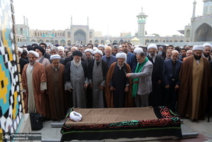 مراسم تشییع و خاکسپاری حجت الاسلام والمسلمین حاج شیخ عباس صالحی منش(ره)