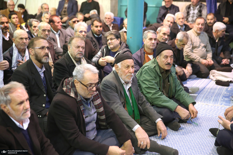 مراسم سی و پنجمین سالگرد گردان علی اکبر (ع) در حسینیه جماران