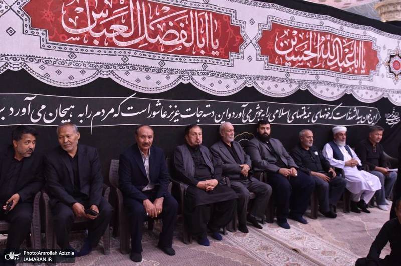 مراسم بیعت مهاجرین افغانستانی با مقام معظم رهبری و سوگواره قائد شهید و گرامیداشت علامه فیاض در حرم امام خمینی (س)