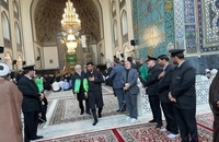 مراسم بزرگداشت مرحوم آیت‌الله العظمی محفوظی در حرم مطهر رضوی (2)