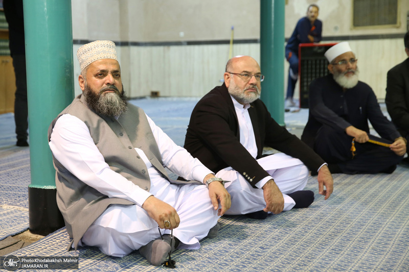 بازدید سراج الحق رهبر حزب جماعت اسلامی پاکستان از جماران