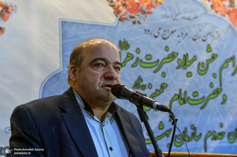 مراسم میلاد حضرت زهرا (س) و امام خمینی (ره) با حضور کارکنان بهشت زهرا