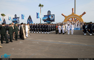 حضور و سخنرانی فرمانده معظم کل قوا در دانشگاه علوم دریایی امام خمینی(ره) نوشهر