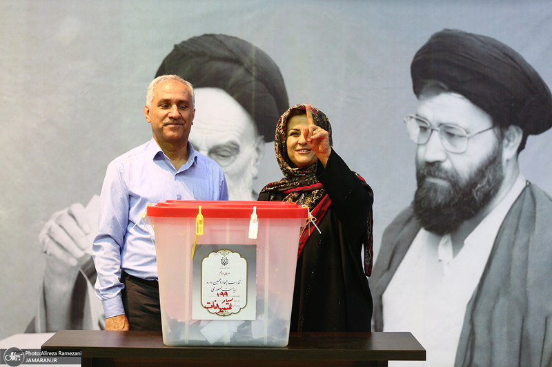 مرحله دوم انتخابات ریاست جمهوری چهاردهم در حسینیه جماران - 6