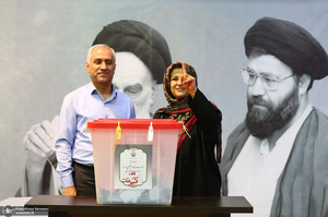 مرحله دوم انتخابات ریاست جمهوری چهاردهم در حسینیه جماران - 6