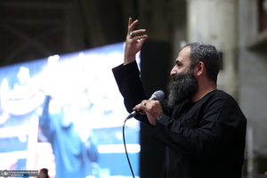 مراسم عزاداری شب شهادت حضرت زهرا(س) در حرم امام خمینی(ره) برگزار شد