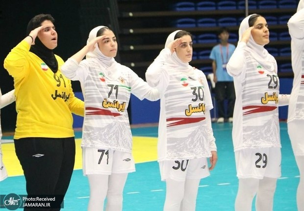 پنجمی دختران هندبال ایران در آسیا 