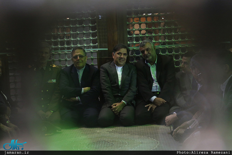 تجدید میثاق رئیس جمهور و هیات دولت با آرمان حضرت امام(س) 