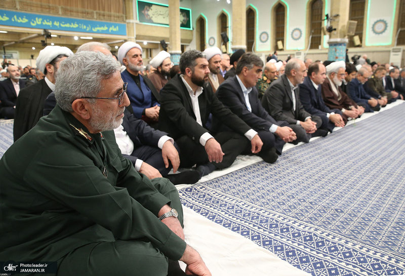 دیدار مسئولان نظام با رهبر معظم انقلاب