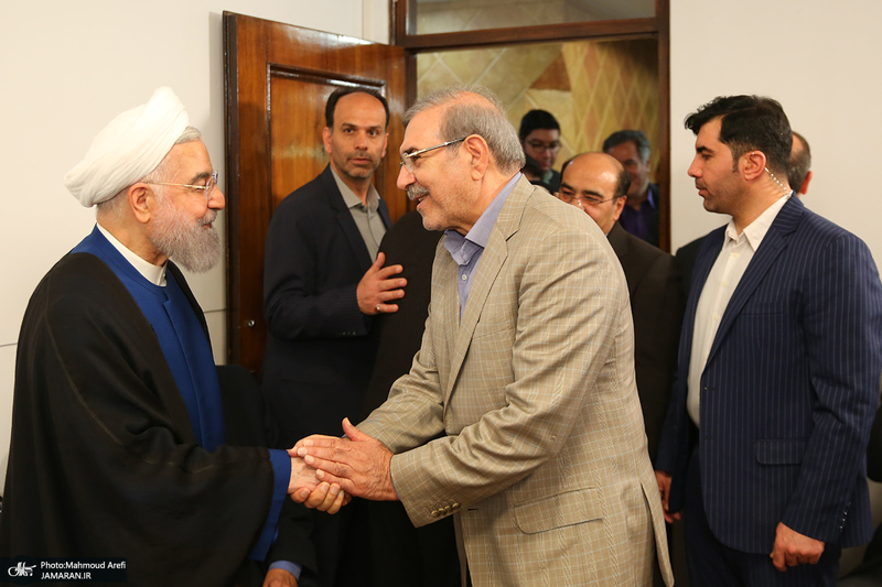 دیدار نوروزی سیاسیون با حسن روحانی