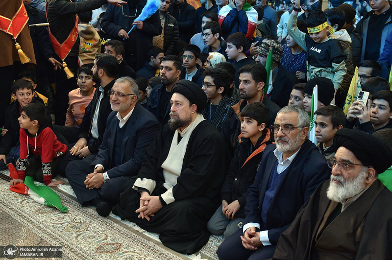 اجتماع باشکوه نوجوانان آرمانی لشکر قدس در حرم مطهر امام خمینی (س)-2