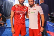 دیدار ملی‌پوش والیبال ایران و مربی لهستان در شیکاگو+ عکس