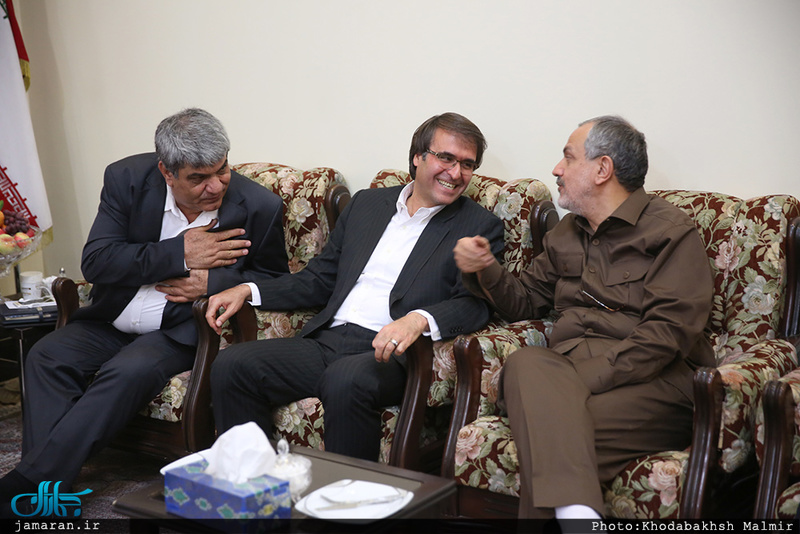 دیدار شهردار و اعضای شورای اسلامی شهر تهران با سید حسن خمینی