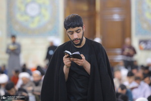 مراسم اعمال ام داوود در قم