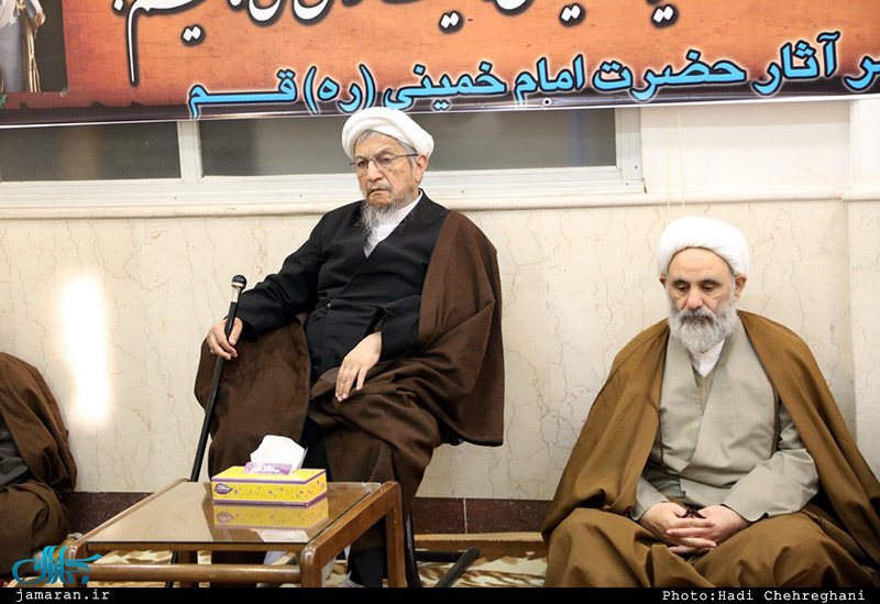 مراسم بزرگداشت آیت الله هاشمی رفسنجانی در مؤسسه تنظیم و نشر آثار امام خمینی (س) قم