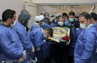 تغسیل با آب متوفیان مبتلا به کرونا در بهشت زهرا(س) تهران