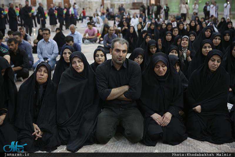 مراسم تشییع پیکر مطهر شهید حمله تروریستی اخیر مازیار سبزعلی در حرم مطهر امام خمینی(س)